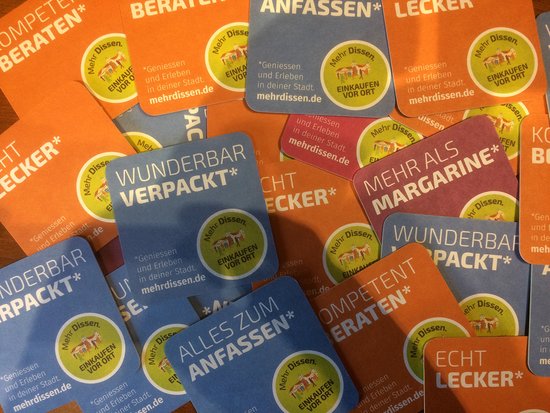 Bierdeckel werben in der Gastronomie für das Portal Bierdeckel